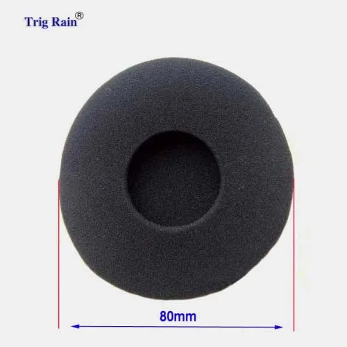 Thickened Foam Ear Pads For Headphones Sponge Replacement Cushions Covers Earphones Case 35mm 40mm 50mm 55mm 60mm 65mm 70mm 80mm