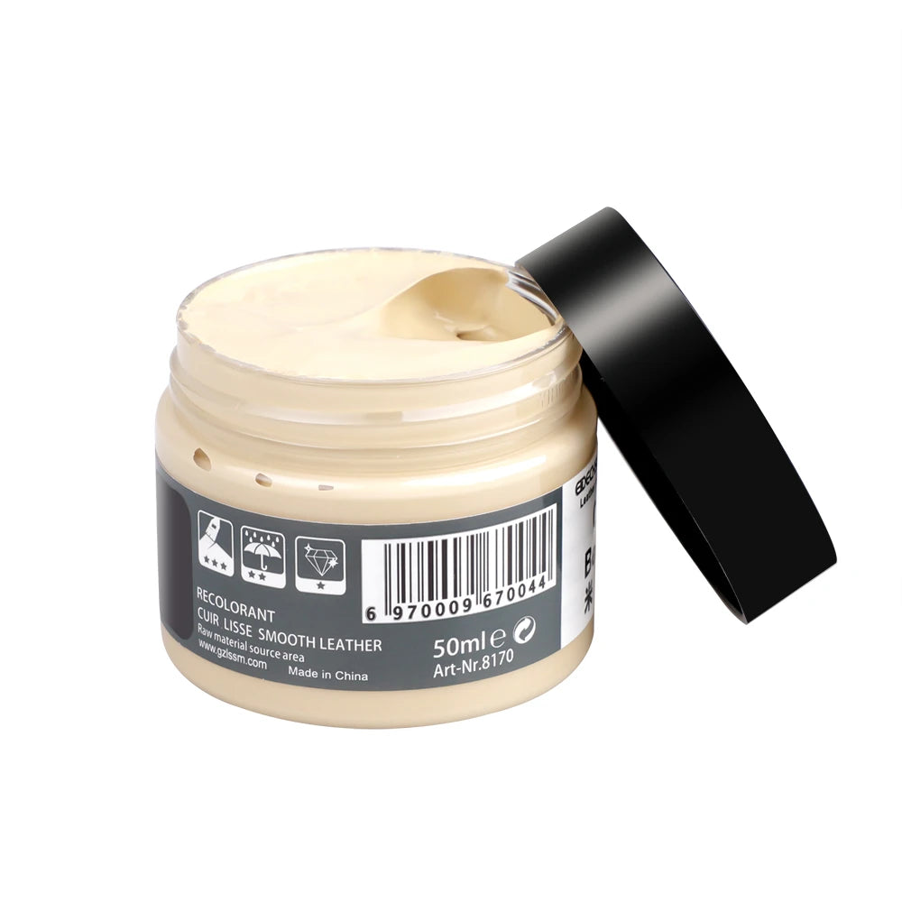Car Leather Repair Kit Liquid Skin Recoloring Balm No Heat Repair Tool Auto Seat Holes Scratch Cracks rips restoration set shoes