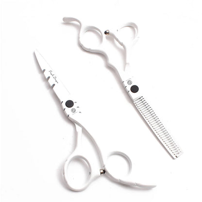 Hair Scissors 5.5" 6" Purple Dragon Stainless Professional Hairdressing Scissors Thinning Shears Hair Scissor Dropshipping Z1010