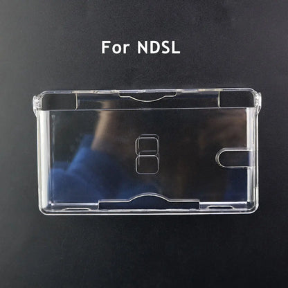 JCD Plastic Clear Crystal Protective Hard Shell Skin Case Cover For GBA SP NDSL DSI NDSi XL 3DS XL New 3DS XL LL Console