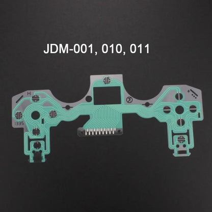 YuXi JDM JDS 001 010 011 030 040 055 for DS4 Conductive Film Keypad for PS4 Pro Slim Controller PCB Circuit Ribbon