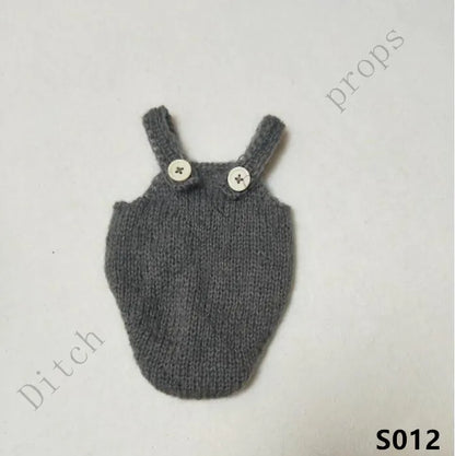Mohair Shorts Pants Newborn Photography Props Hand-woven