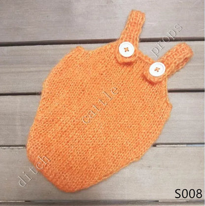 Mohair Shorts Pants Newborn Photography Props Hand-woven