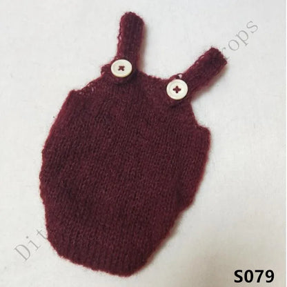 Mohair Shorts Pants Newborn Photography Props Hand-woven