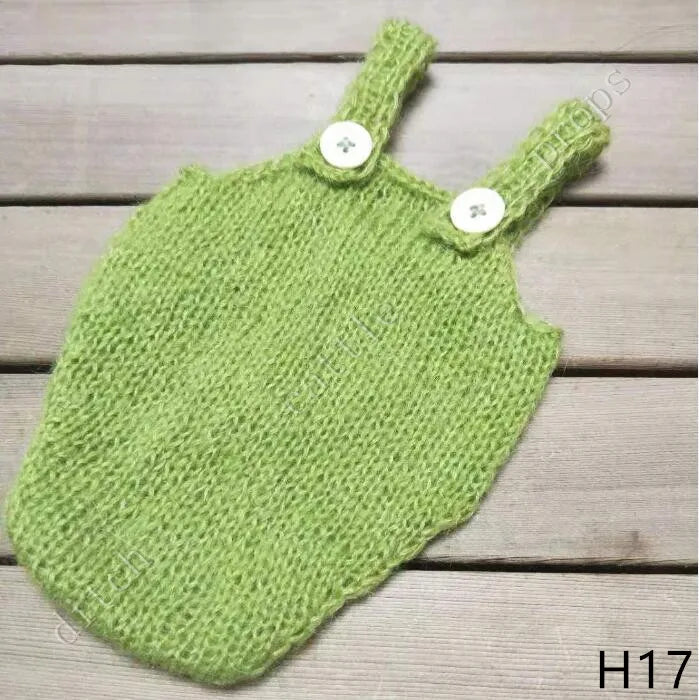 Mohair Shorts Pants Newborn Photography Props Hand-woven