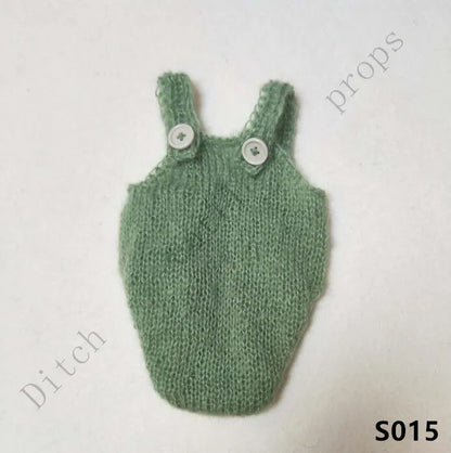 Mohair Shorts Pants Newborn Photography Props Hand-woven
