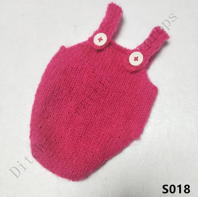 Mohair Shorts Pants Newborn Photography Props Hand-woven