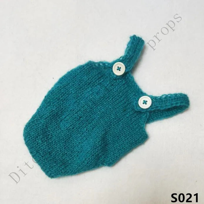 Mohair Shorts Pants Newborn Photography Props Hand-woven