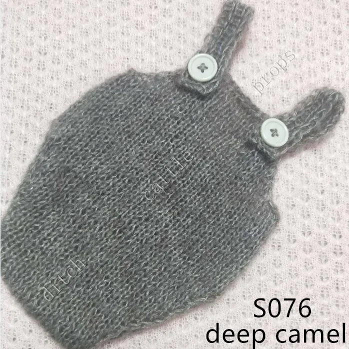 Mohair Shorts Pants Newborn Photography Props Hand-woven