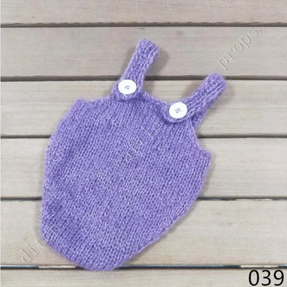 Mohair Shorts Pants Newborn Photography Props Hand-woven