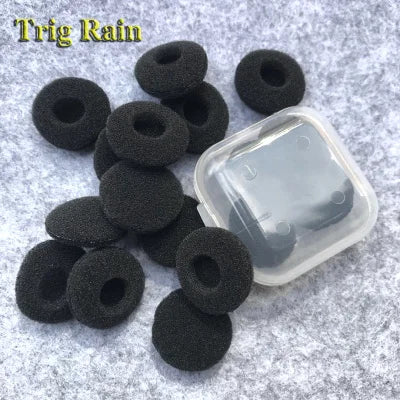 20pcs Ear Pads For Headphones Foam 18mm Sponge Bluetooth Earphones Replacement Earphone Earpads Covers MP3 MP4 Moblie Phone