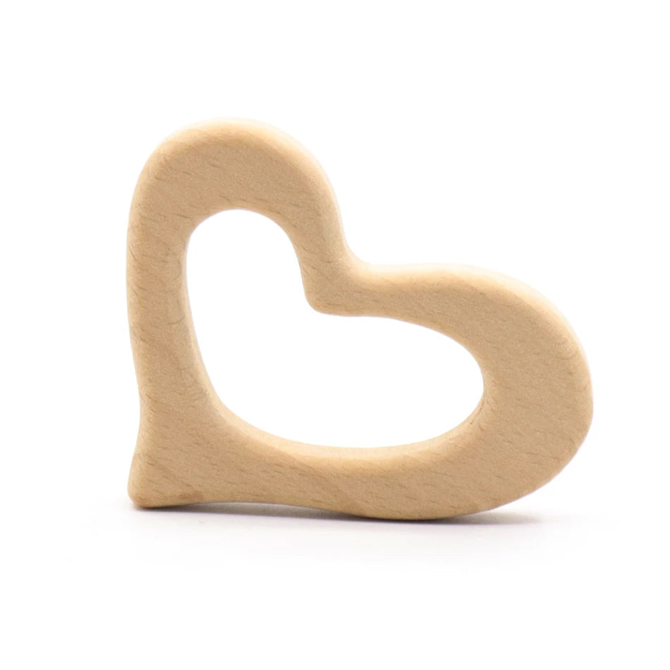 DIY Baby Gym Toys Wood Necklace Pendant Food Grade Wooden Teether Toys Tortoise Koala Whale Turtle Wooden Teething Toys