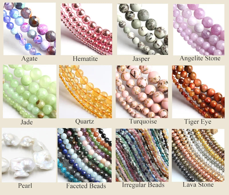 AAA Grade Natural Argentina Rhodochrosite Genuine Stone Round Loose Beads For DIY Making Jewelry Bracelet Accessories 7.5''