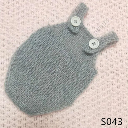 Mohair Shorts Pants Newborn Photography Props Hand-woven