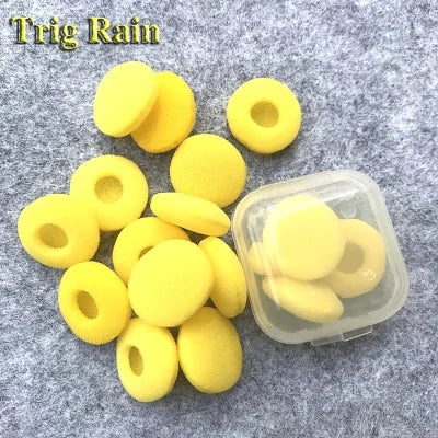 20pcs Ear Pads For Headphones Foam 18mm Sponge Bluetooth Earphones Replacement Earphone Earpads Covers MP3 MP4 Moblie Phone
