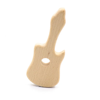 DIY Baby Gym Toys Wood Necklace Pendant Food Grade Wooden Teether Toys Tortoise Koala Whale Turtle Wooden Teething Toys