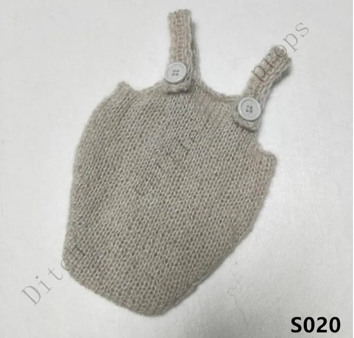 Mohair Shorts Pants Newborn Photography Props Hand-woven