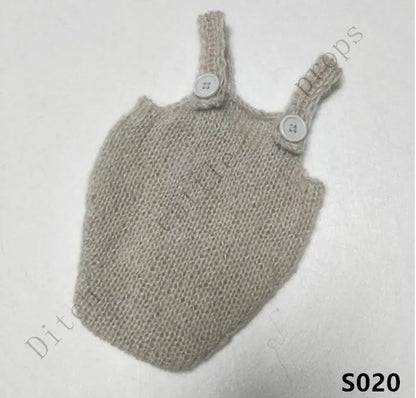 Mohair Shorts Pants Newborn Photography Props Hand-woven