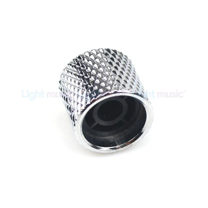 2pcs 6MM Metal Dome Tone Guitar Volume Tone Knobs Potentiometer Control Knobs For Electric Guitar Bass