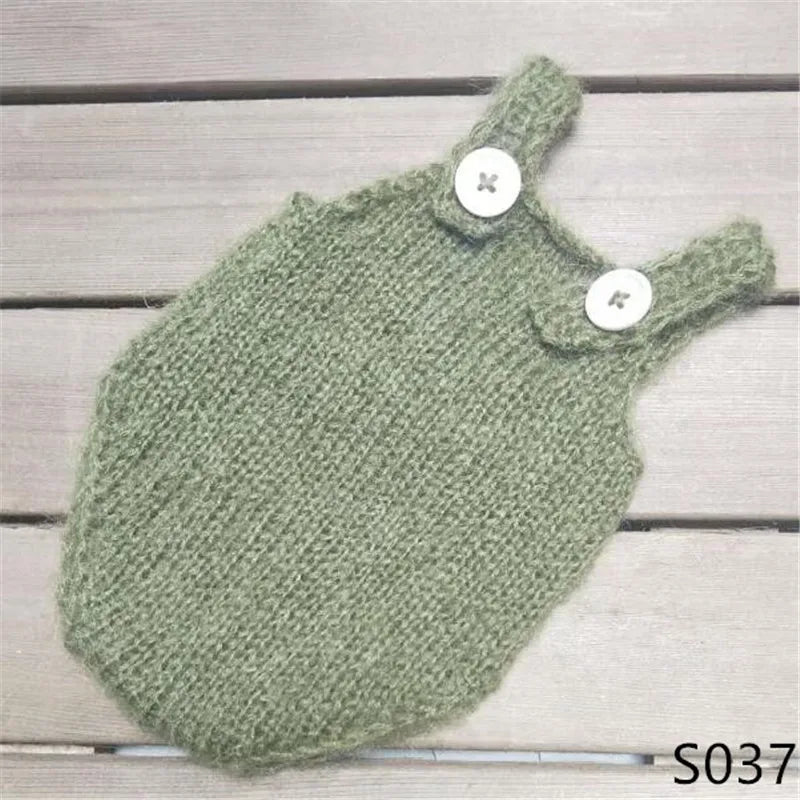 Mohair Shorts Pants Newborn Photography Props Hand-woven