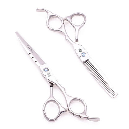 Hair Scissors 5.5" 6" Purple Dragon Stainless Professional Hairdressing Scissors Thinning Shears Hair Scissor Dropshipping Z1010