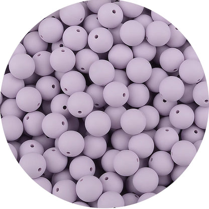 LOFCA 12mm 20pcs/lot Silicone Loose Beads Teething Beads DIY Chewable Colorful Teething For Infant Baby Teether Round