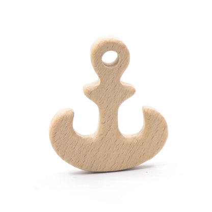 DIY Baby Gym Toys Wood Necklace Pendant Food Grade Wooden Teether Toys Tortoise Koala Whale Turtle Wooden Teething Toys
