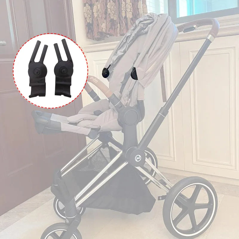 Buggy Awning Clasp For Cybex Mios 2/3 Priam 3/4 2019~2026 Stroller Roof Clamp Canopy Rod Clip Adjustable Knob Sunshade Connector