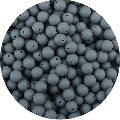 LOFCA 12mm 20pcs/lot Silicone Loose Beads Teething Beads DIY Chewable Colorful Teething For Infant Baby Teether Round