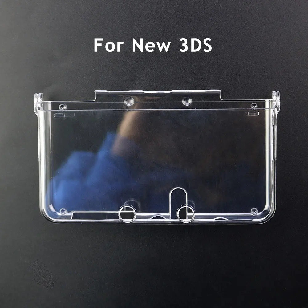 JCD Plastic Clear Crystal Protective Hard Shell Skin Case Cover For GBA SP NDSL DSI NDSi XL 3DS XL New 3DS XL LL Console