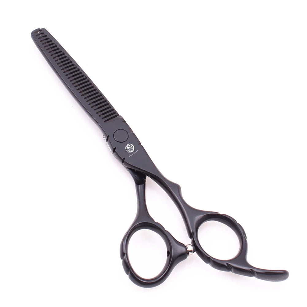 Hair Scissors 5.5" 6" Purple Dragon Stainless Professional Hairdressing Scissors Thinning Shears Hair Scissor Dropshipping Z1010