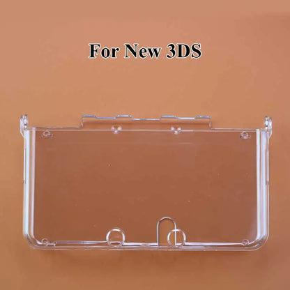 JCD Clear Crystal Protective Cover Case Shell Housing For 3DS 3DSLL 3DSXL New 3DS XL LL NDSL NDSi LL XL For GBA SP Game Console