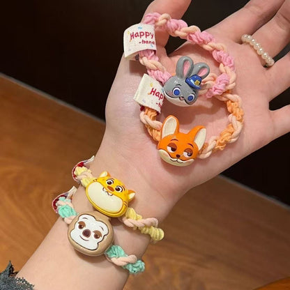 Cartoon Logo For "Zootopia" Featuring Wild Animals Judy Nicki Hairband