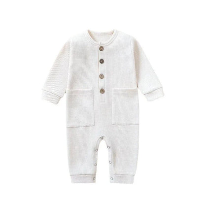 Cotton Jumpsuits Newborn Baby Rompers Sleepsuits INS Jumpers One-pieces Sleepers Autumn Spring Growings Roupa De Bebe Grows