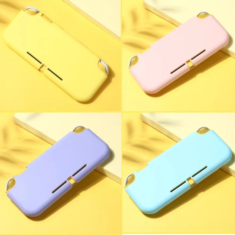Pure Color Case For Nintendo Switch Lite Game Console TPU Soft Cover Case for NS Switch Lite Shell Good Protection Washable