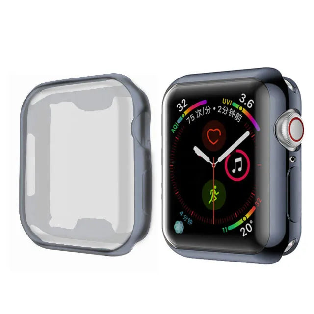 Screen Protector For Apple Watch Ultra 9 8 7 6 SE 5 4 3 2 Case bumper Cover for iwatch series 49mm 45mm 41mm 44mm 40mm 42mm 38mm