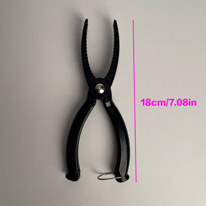 Durable anti slip handle fish control pliers, fishing pliers control pliers, firm grip - essential tools for anglers and fishing