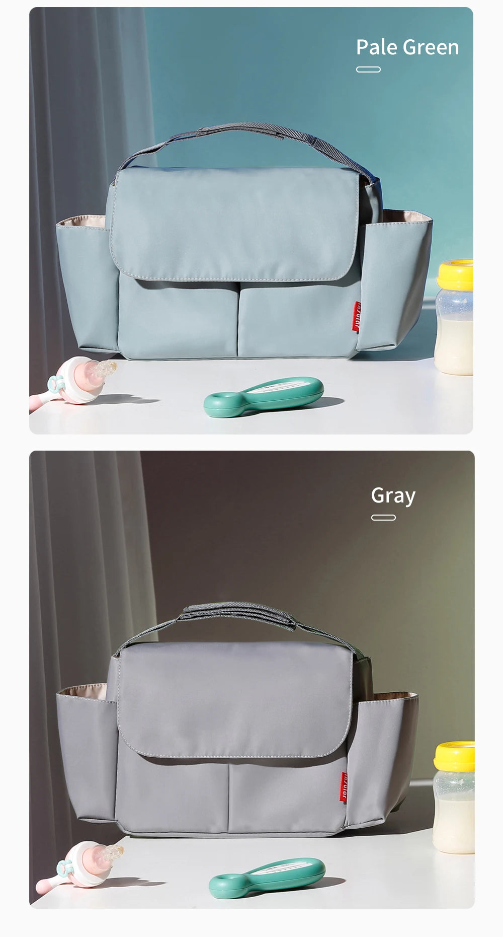 Baby Stroller Bag Pram Organizer Accessories Stroller Cup Holder Cover Trolley Organizer Pouch Travel Accessories
