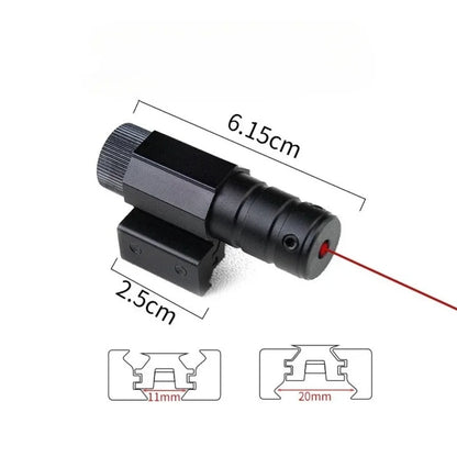 Adjustable Red Dot Positioning Pointer Universal Picatinny Mount Locator Outdoor Long Range Auxiliary Positioning Calibration