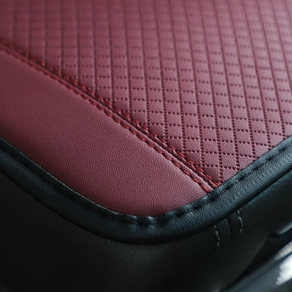 1 PU Comfortable Embossed Waterproof Anti-fouling Car Armrest Cushion Central Control Cushion Automotive Supplies