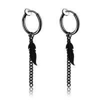 B-Black Ear Clip