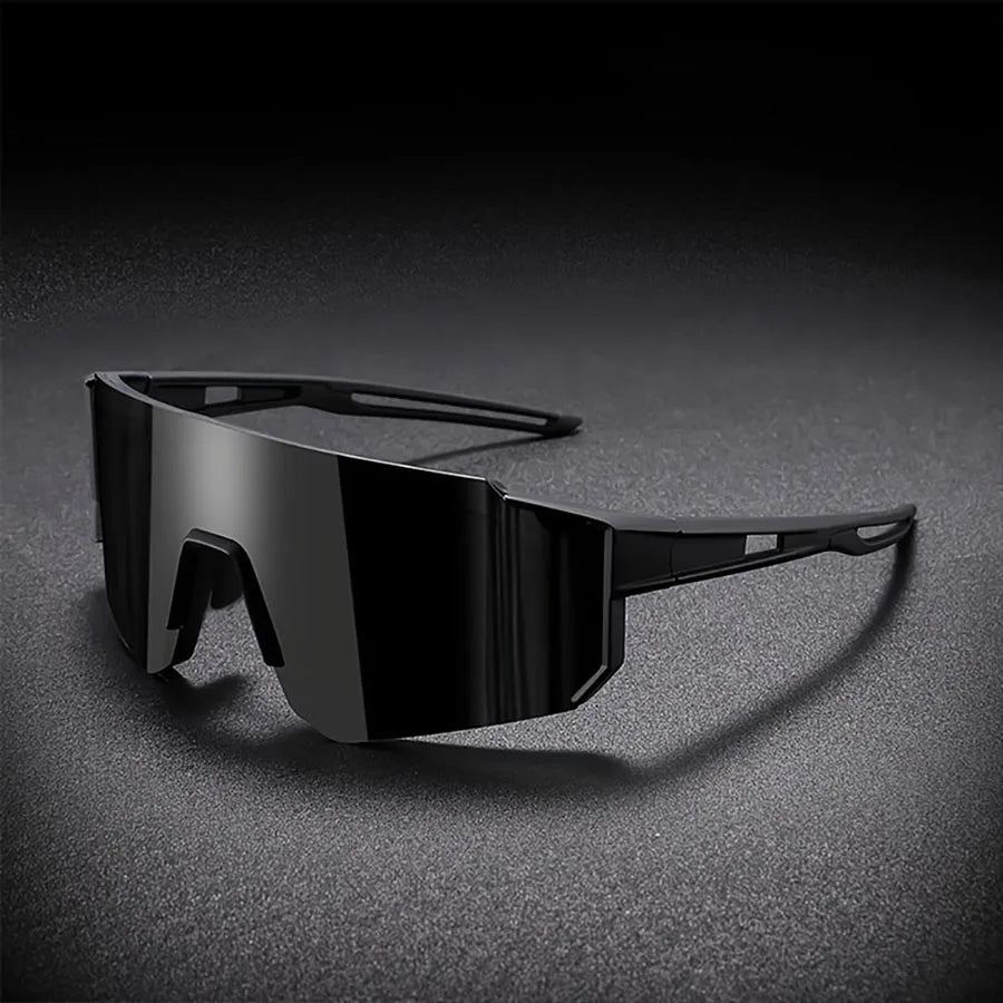 2PCS Oversize Cycling Sunglasses UV400 Protective Outdoor Sports Climbing Driving Bike Glasses Men Women Bicycle Goggles