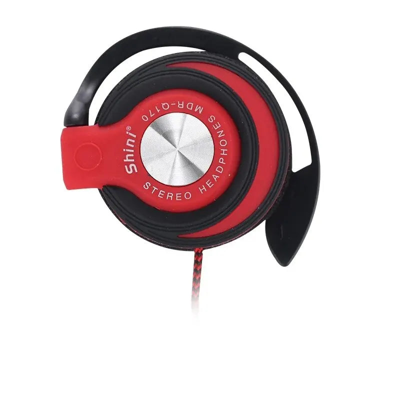 Auriculares Con Gancho Para La Oreja, Audífonos Con Cable De Bajo Ruido, HIFI, Graves Pesados, Auriculares De Música Ajustable
