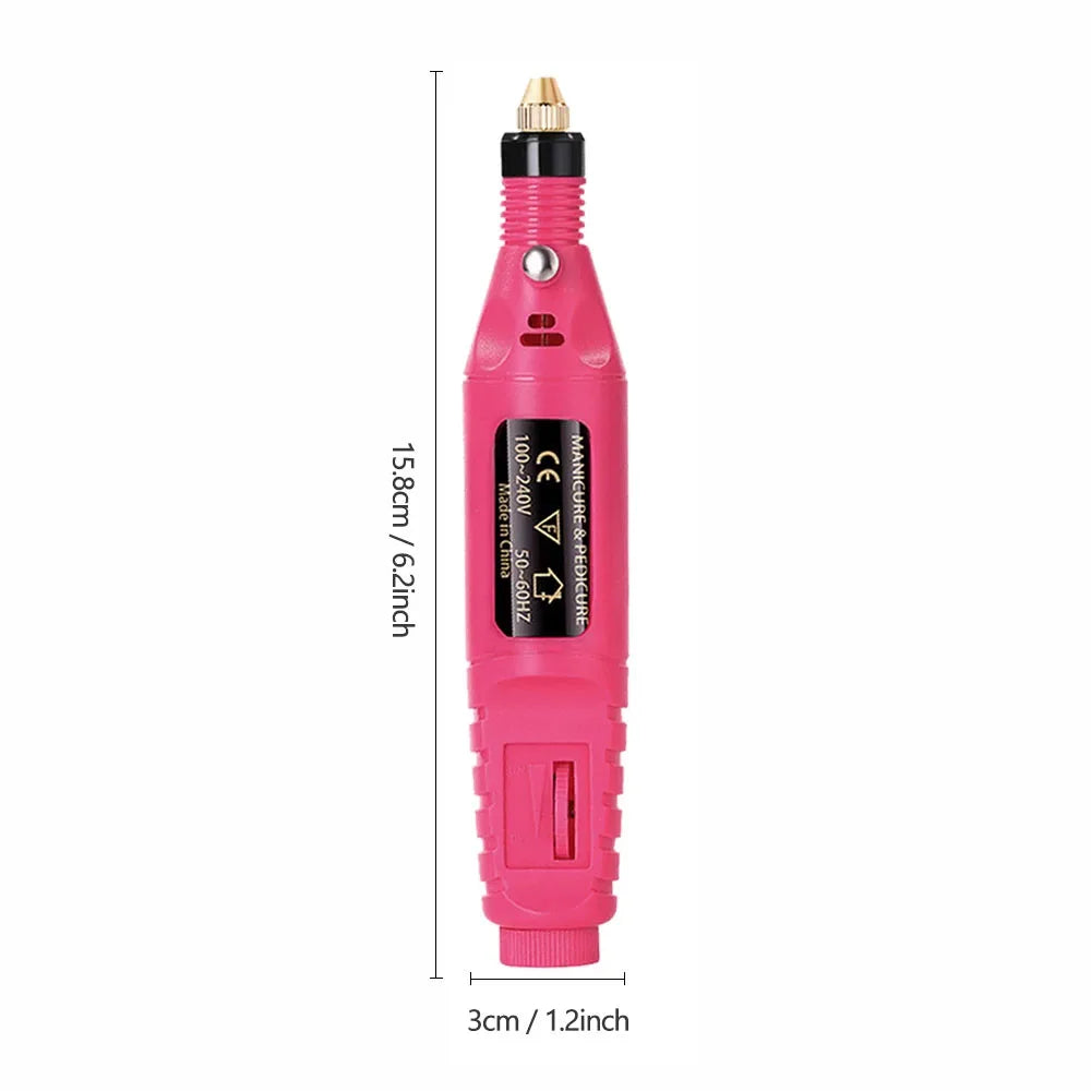LINMANDA High Quality Nail Drill Machine Set Electric Nail Sander Gel Polish Remover Tools Driller Manicure Nail Accessories