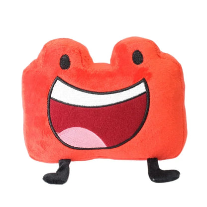 New Arrival BFDI Battle For Dream Island Plush Toy 70 Stuffed Doll Soft Animal X Number Blintz Block Marker Stapler French Fries