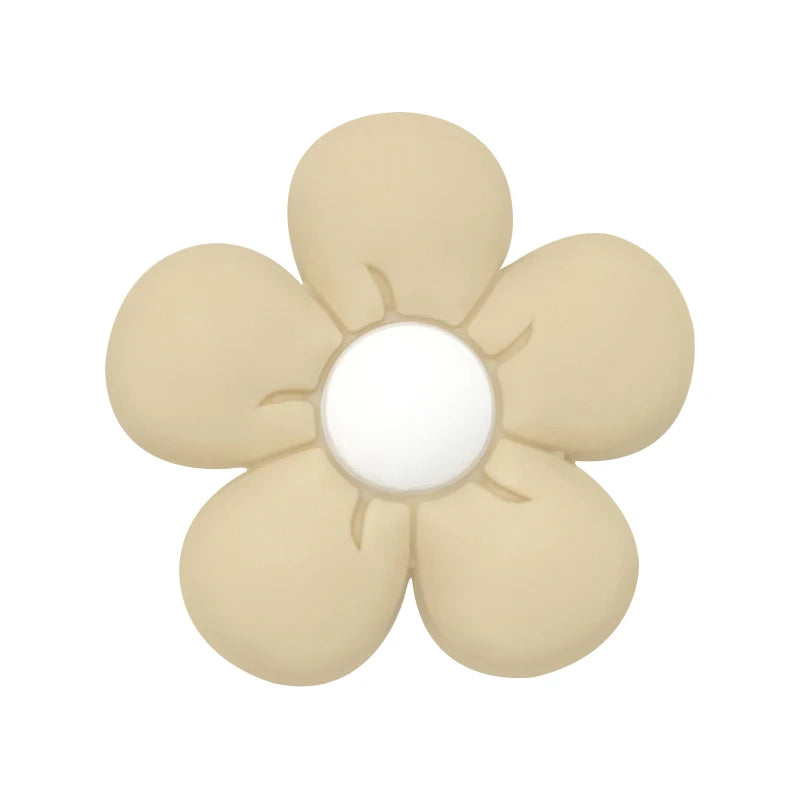 1/3/10pcs Silicone Flower Pacifier Clips Food Grade Teethers For Baby DIY Baby Soother Nursing Pacifier Chain Accessories