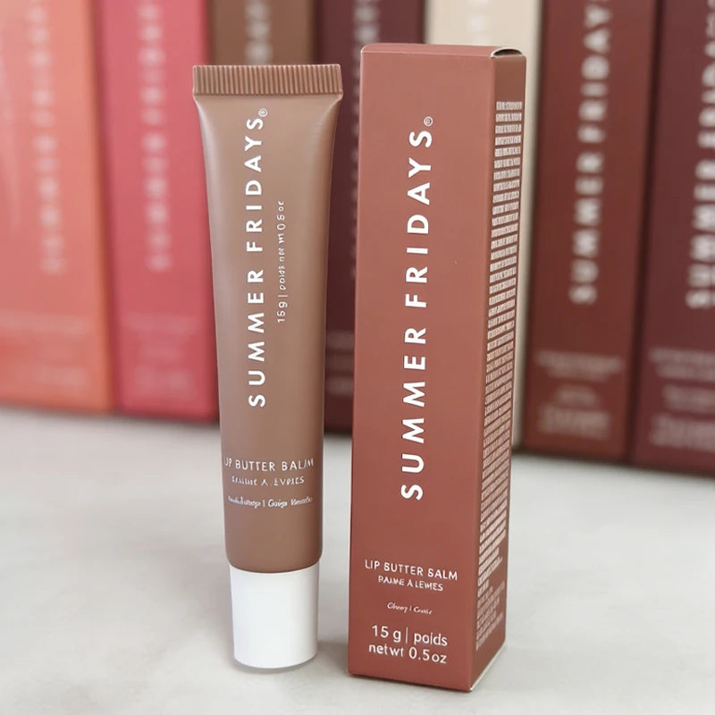 Summer Fridays Lip Balm Moisturizing Mirror Lip Gloss Lip Vanilla Pink Sugar Pink Guava Smell Lipstick Transparent Oil Makeup