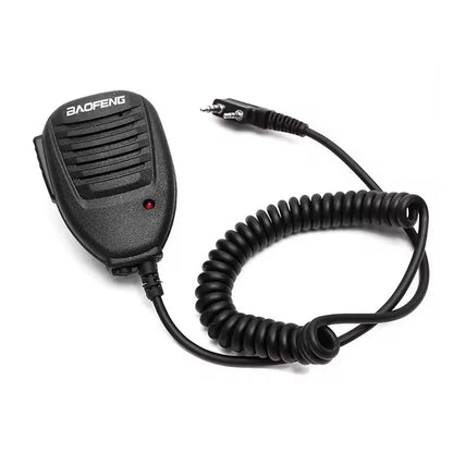 Baofeng Microphone Speaker Mic PTT Shoulder For DM-1701 UV-18 Pro UV5RH Ham Radio QuanSheng UV-K5 UV-K6 UV-5RPLUS Walkie Talkie