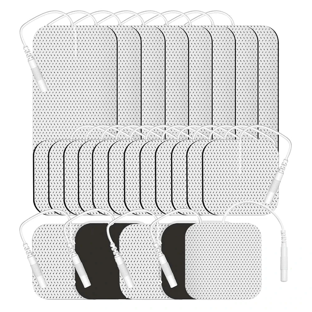 10/50pcs Body Physiotherapy Tens Electrode Pad Electric Muscle Stimulator Massage Patches Conductive Gel Pulse Relieve Fatigue