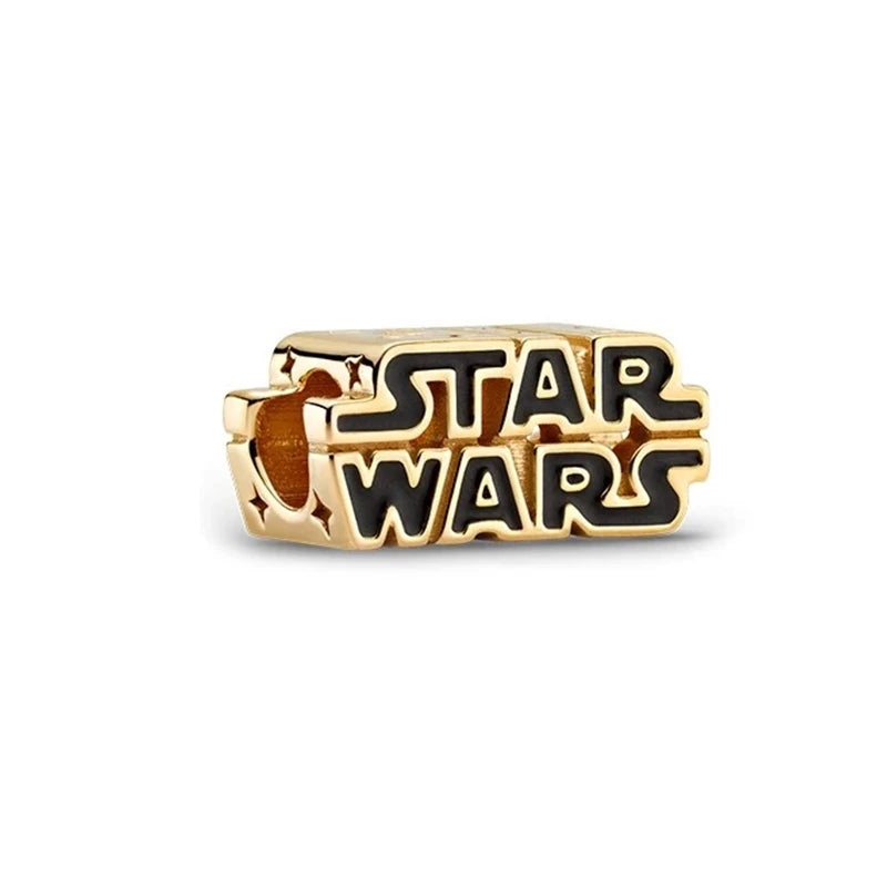 Star Wars Charm Beads Pendant fit Original Snake Silver Bracelet Necklace Beads for Diy Jewelry Women Gift